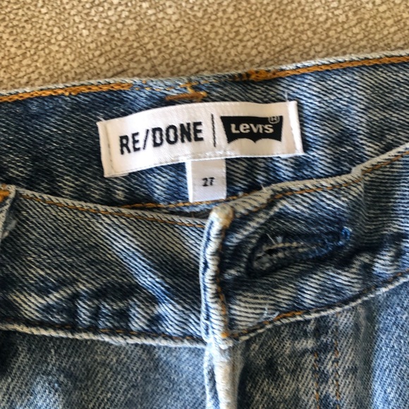 SALE💵RE/DONE highwaist crop jeans - Picture 4 of 10